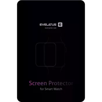 EVELATUS Apple Watch 42 mm ekrāna aizsargs PMMA+PET Caurspīdīgs