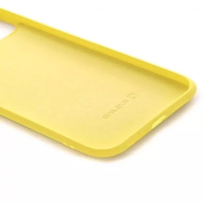 Evelatus Apple iPhone 11 Pro Max Nano Silicone Case Soft Touch TPU Yellow