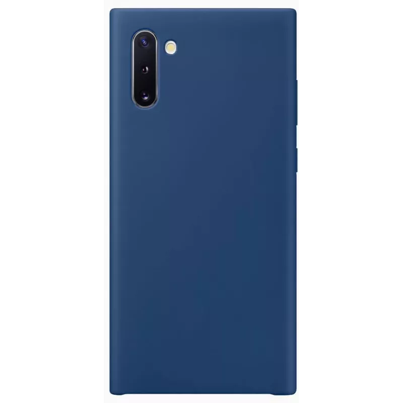 Evelatus Samsung Galaxy Note 10 Premium Soft Touch Silicone Case Midnight Blue