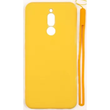 Evelatus Xiaomi Redmi 8 Nano Silikona Maciņš Soft Touch TPU Dzeltens