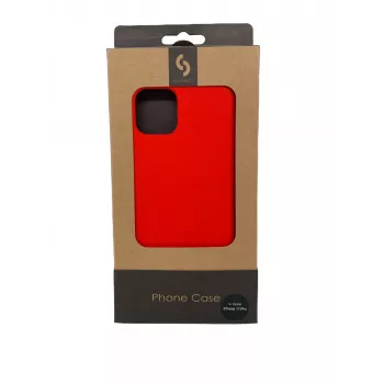 Connect Apple iPhone 11 Pro Soft Case ar Apakšdaļu Sarkans