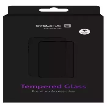 EVELATUS Samsung Galaxy Note 10 Clear Glass UV Screen Protector ar līmi