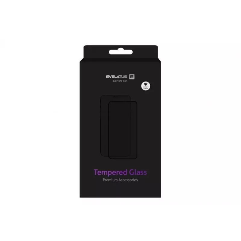 EVELATUS Samsung Galaxy S20 2.5D Full Cover Japan Glue Glass Anti-Static Screen Protector