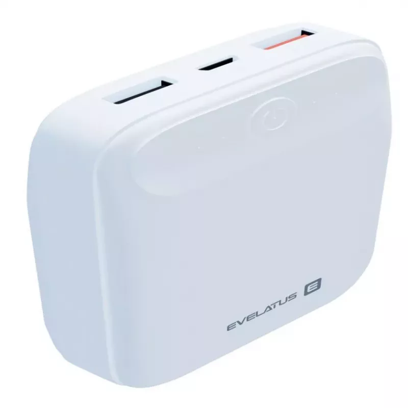 Evelatus Power Bank EPB07 10000 mAh Balts