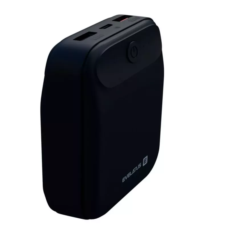 Evelatus Power Bank EPB07 10000 mAh Melns