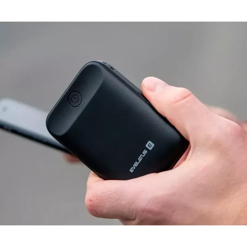 Evelatus Power Bank EPB07 10000 mAh Melns
