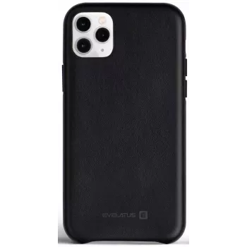 Evelatus Apple iPhone 11 Pro Max ādas maciņš melns