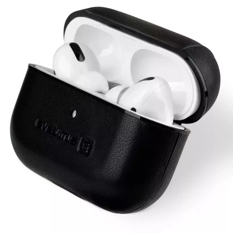 Evelatus Apple AirPods Pro ādas aizsargmaciņš melns