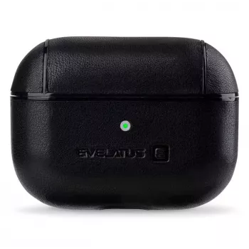 Evelatus Apple AirPods Pro ādas aizsargmaciņš melns