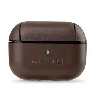 Evelatus Apple AirPods Pro ādas aizsargmaciņš brūns