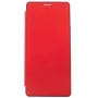 Evelatus Book Case Xiaomi Redmi Note 9, vīna sarkans, PU āda, maciņš ar karšu slotiem un statīvu