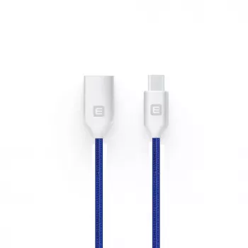 Evelatus Micro-USB kabelis EDC04 zils 1m