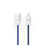 Evelatus Micro-USB kabelis EDC04 zils 1m