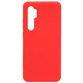 Evelatus Xiaomi Mi Note 10 Lite Soft Touch Silicone Case Red