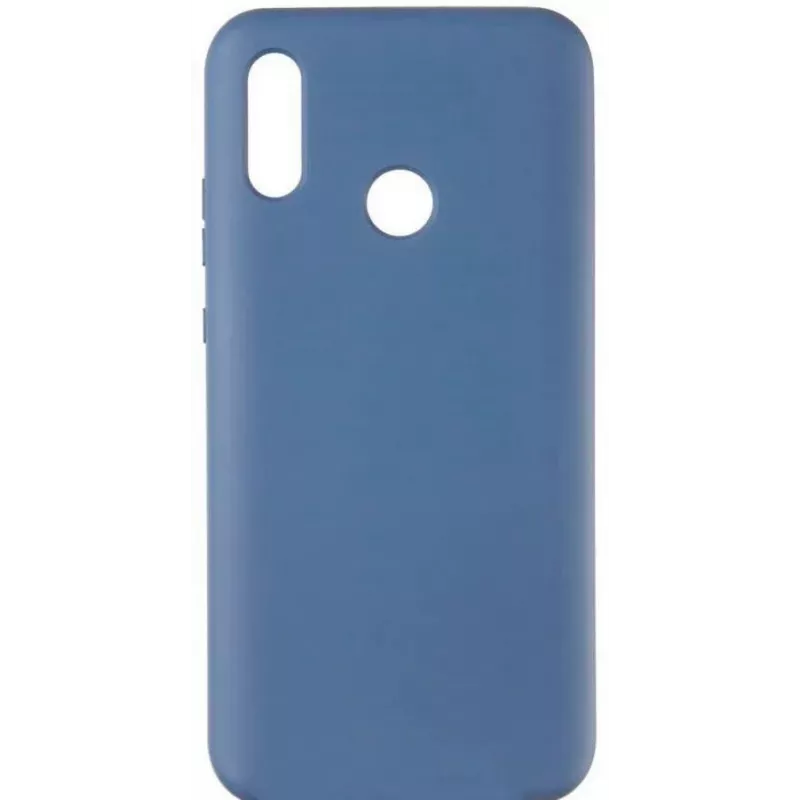 Evelatus Huawei P Smart 2019 Soft Touch Silicone Case Blue