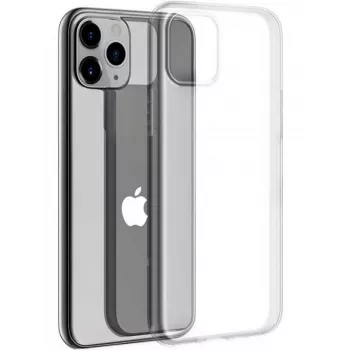 EVELATUS Apple iPhone 12 Mini Clear Silicone Case 1.5mm TPU Transparent