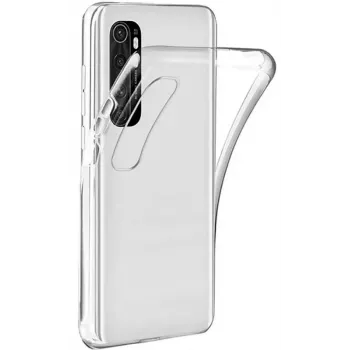 EVELATUS Xiaomi Mi Note 10 Lite Clear Silicone Case 1,5mm TPU Transparent
