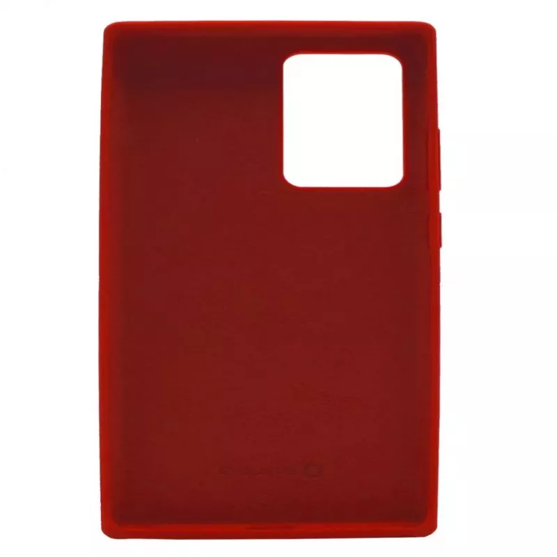 Evelatus Premium Soft Touch Silicone Case for Samsung Galaxy Note 20 Ultra - Red