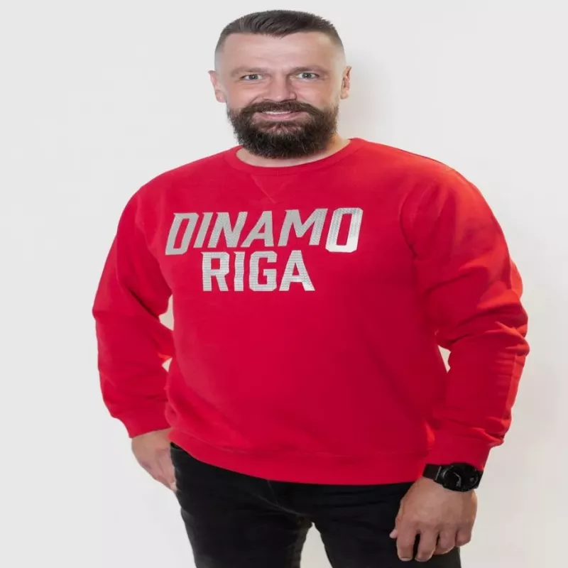 Dinamo Sieviešu T-krekls L DINAMO ar sarkanu metālisku apdruku balts
