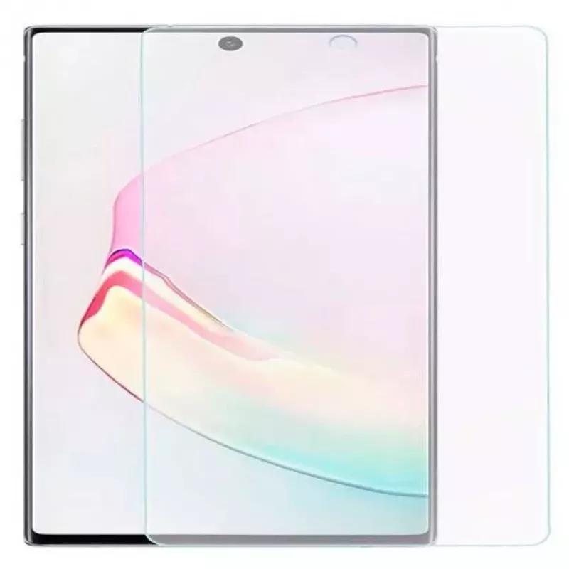 iLike Samsung Galaxy Note 10 Plus 3D Full Glue Hot Bending Craft Rūdīta Stikla Ekrāna Aizsargs