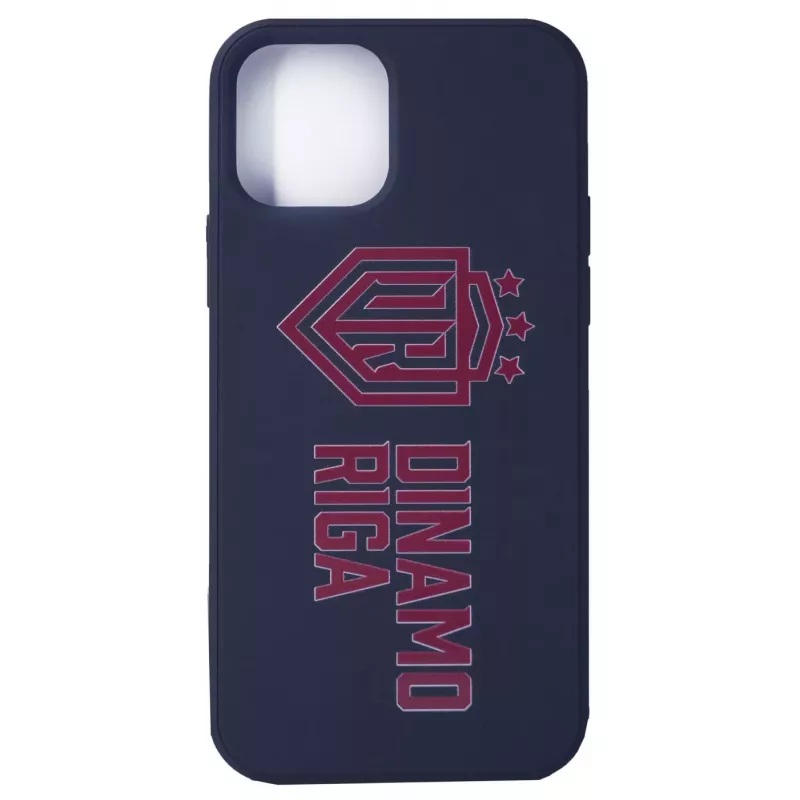 Evelatus iPhone 12 Pro Soft Touch Silicone Case DR Logo N3 Red Black