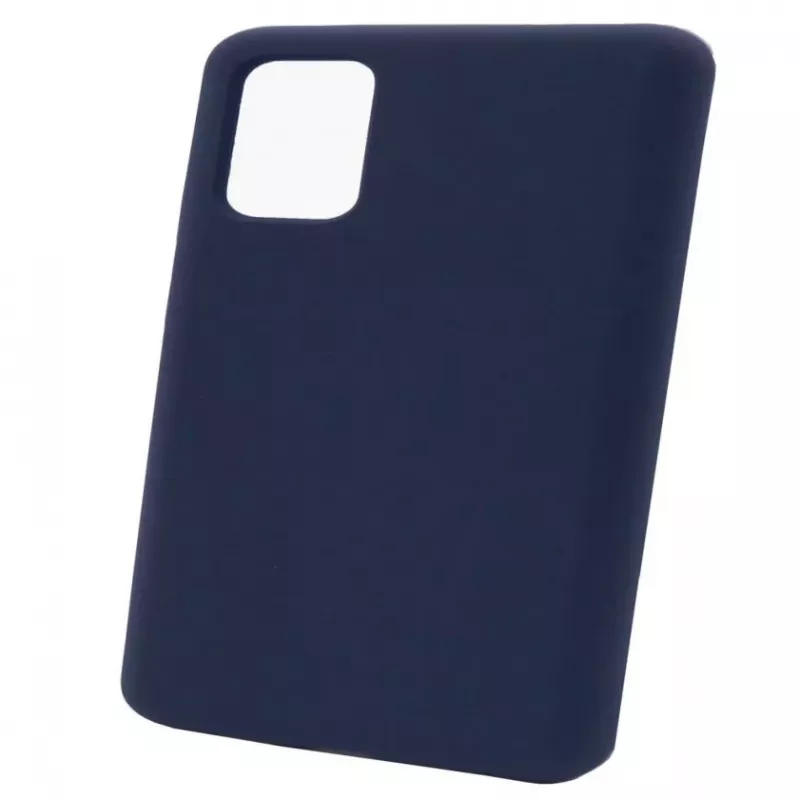 Evelatus Samsung Galaxy S21 Premium Soft Touch Silicone Case Midnight Blue