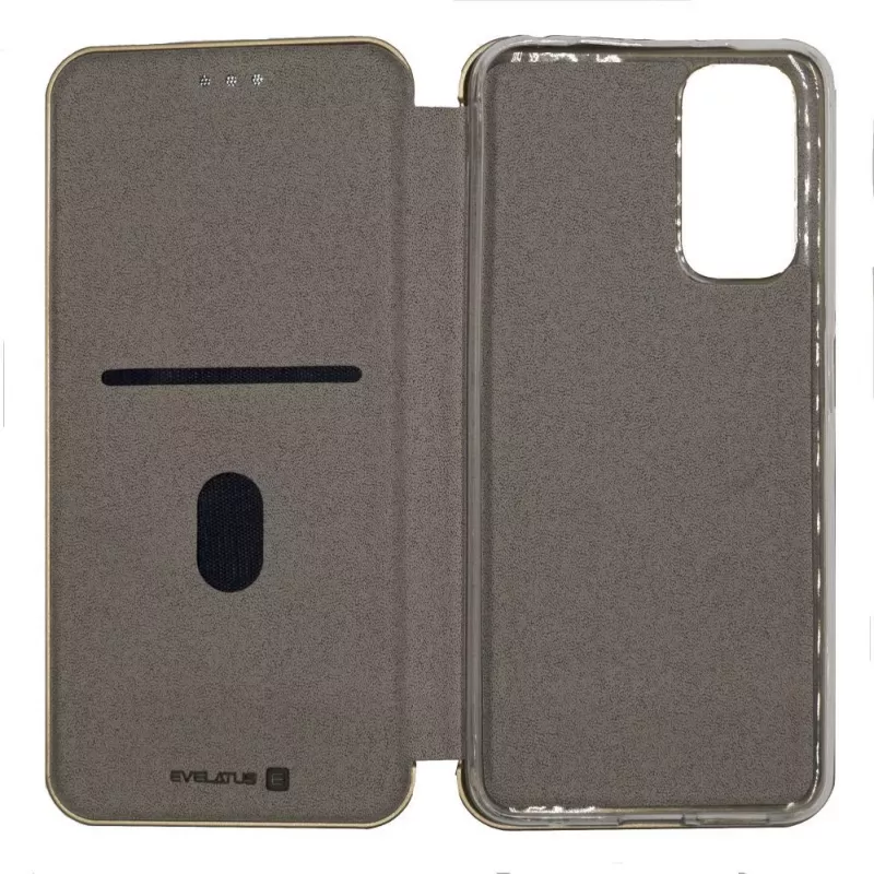 Evelatus Book Case Xiaomi POCO M3 / Redmi 9T / Redmi Note 9 4G - Zelts