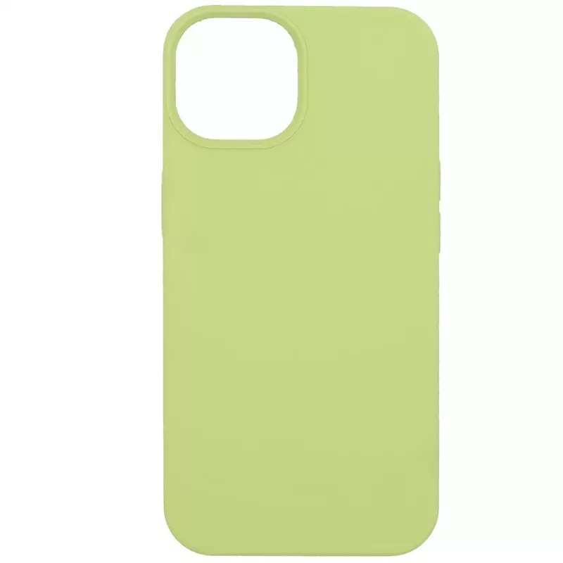 Evelatus Apple iPhone 13 Premium Soft Touch Silicone Case Matcha Green