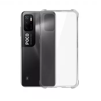 Evelatus Xiaomi Poco M3 Pro / M3 Pro 5G Military Shockproof Silicone Case TPU Caurspīdīgs