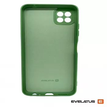 Evelatus Samsung Galaxy A22 5G Premium Soft Touch Silicone Case Green