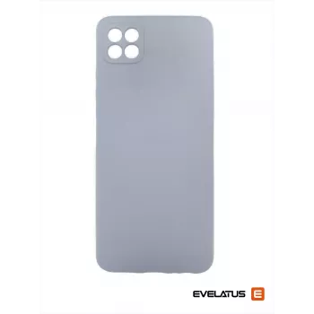 Evelatus Premium Soft Touch Silicone Case for Samsung Galaxy A22 5G - Grey
