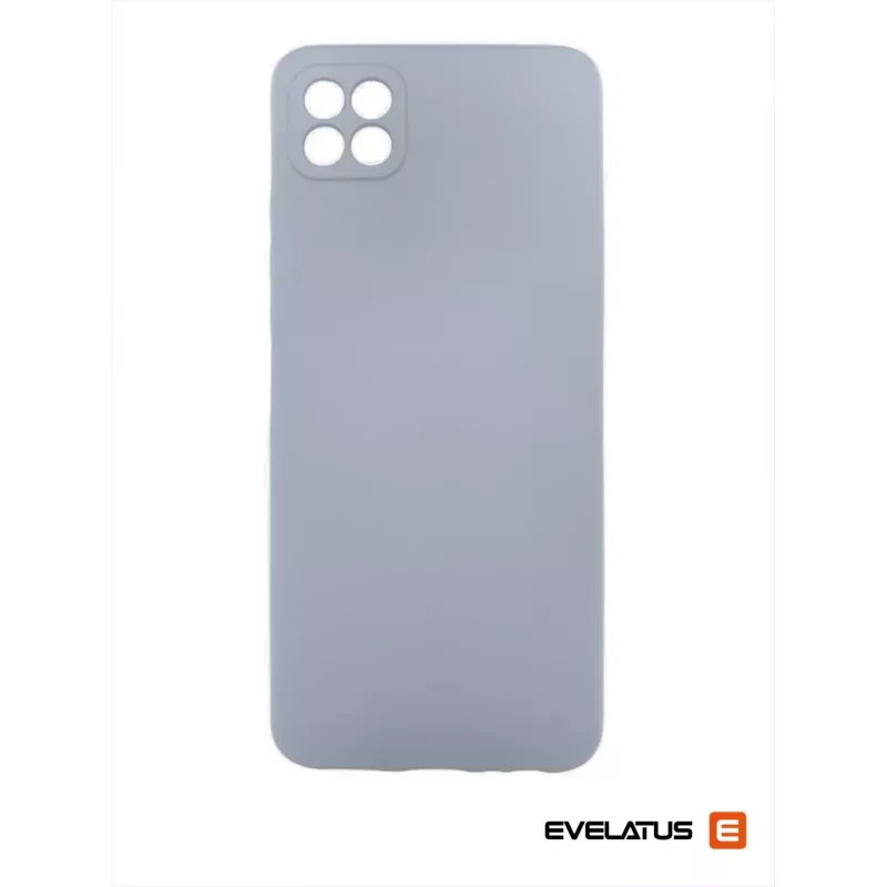 Evelatus Premium Soft Touch Silicone Case for Samsung Galaxy A22 5G - Grey