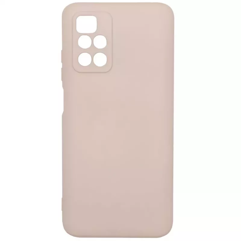 Evelatus Nano Silicone Case Soft Touch TPU for Xiaomi Redmi 10, Beige