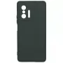 Evelatus Nano Silicone Case Soft Touch TPU tumši zaļš Xiaomi 11T/11T Pro