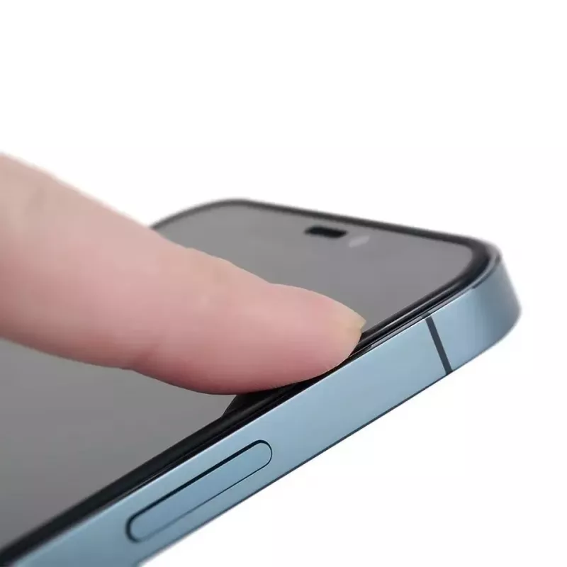 Evelatus Apple iPhone 14/13/13 Pro/16e/SE4 Gumijas Pretplīšanas 3D Stikla Pilna Pārklājuma Japānas Līme Antistatisks Ekrāna Aizsargs