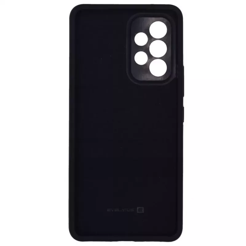 Evelatus Samsung Galaxy A52/A52 5G/A52s Premium Soft Touch Silicone Case Black