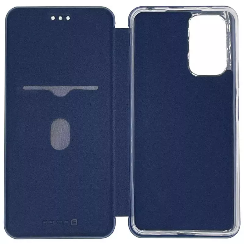 Evelatus Book Case Xiaomi 12 Pro, tumši zils, PU āda, TPU apvalks, magnētiskais atloks, karšu sloti, statīva funkcija