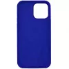 Evelatus Apple iPhone 12 Pro Max Premium Soft Touch Silicone Case Dark Blue