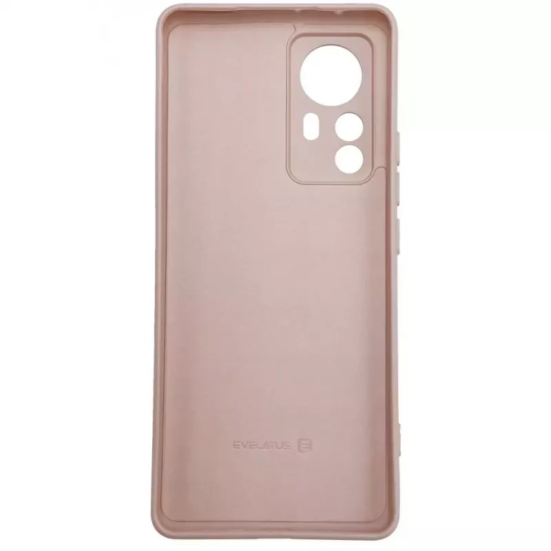 Evelatus Xiaomi 12/12X Nano Silikona Maciņš Soft Touch TPU Bēšs