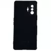 Evelatus Xiaomi Poco F4 GT Nano Silikona Maciņš Soft Touch TPU Melns