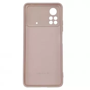 Evelatus Xiaomi Poco X4 Pro 5G Nano Silicone Case Soft Touch TPU Bēšs