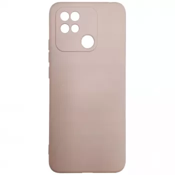Evelatus Xiaomi Redmi 10C / C40 Nano Silicone Case Soft Touch TPU Bēšs