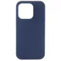 Evelatus Apple iPhone 14 Plus 6.7 Premium Soft Touch Silicone Case Deep Navy