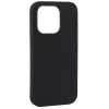 EVELATUS Premium Soft Touch Silicone Case for Apple iPhone 14 Pro Max 6.7 - Black