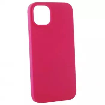 Evelatus Apple iPhone 14 Pro Max 6.7 Premium Soft Touch Silicone Case Rosy Red