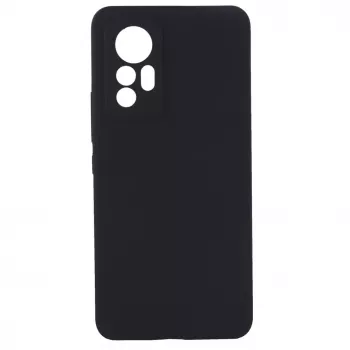 Evelatus Xiaomi 12 Lite Premium Soft Touch Silicone Case Black