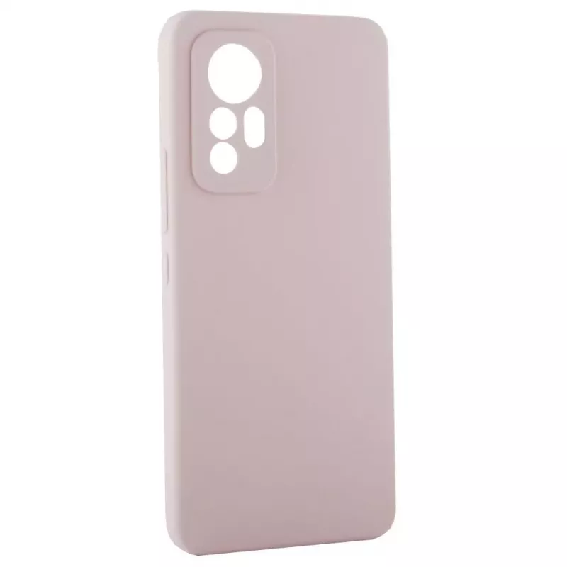 Evelatus Xiaomi 12 Lite Premium Soft Touch Silicone Case Sand Pink