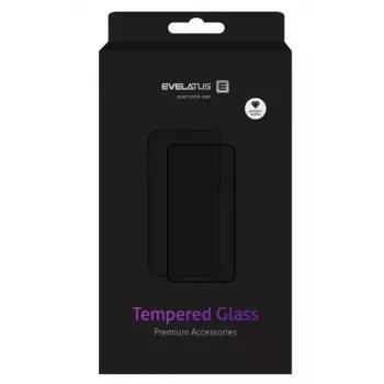 Evelatus Apple iPhone 14 Plus / 13 Pro Max 6.7 inch Matte 2.5D Silk Cover Japan Glue Glass Anti-Static Screen Protector