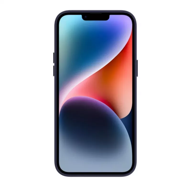 Evelatus Apple iPhone 14 Īstas ādas maciņš ar MagSafe Zils