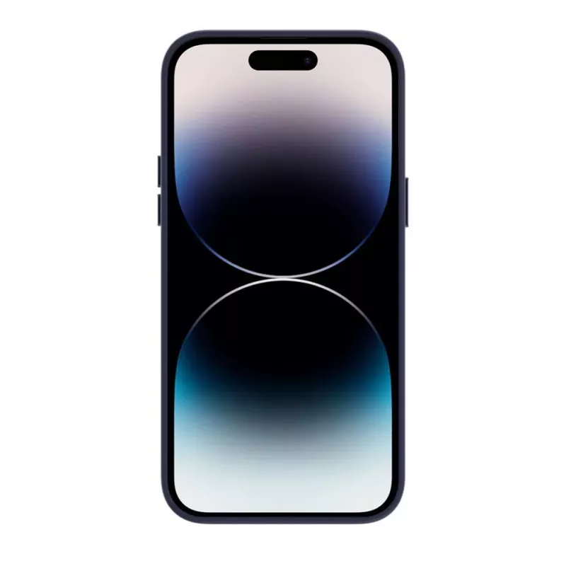 Evelatus Apple iPhone 14 Pro Max Īstas ādas maciņš ar MagSafe Zils